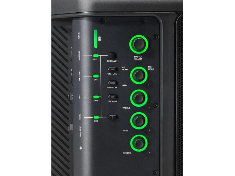 JBL Professional Lautsprecher EON ONE Compact Aktiver PA-Lautsprecher mit Akku-Betrieb