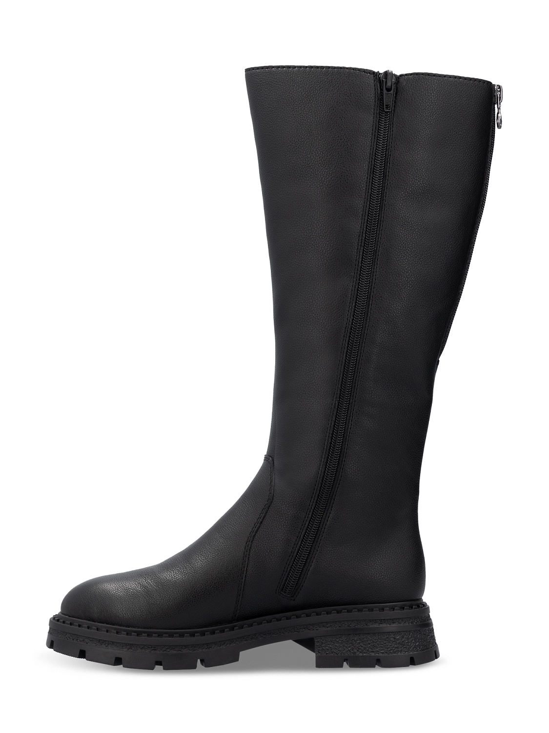 Rieker Wide leather boots ullfôret