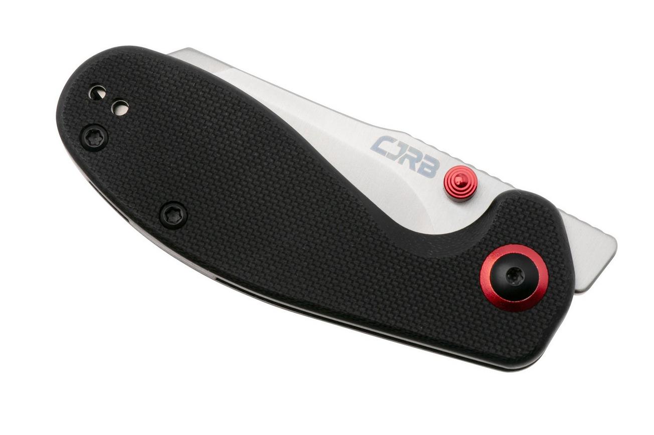 CJRB Maileah J1918-BKF, Satin AR-RPM9, Black G10, zakmes