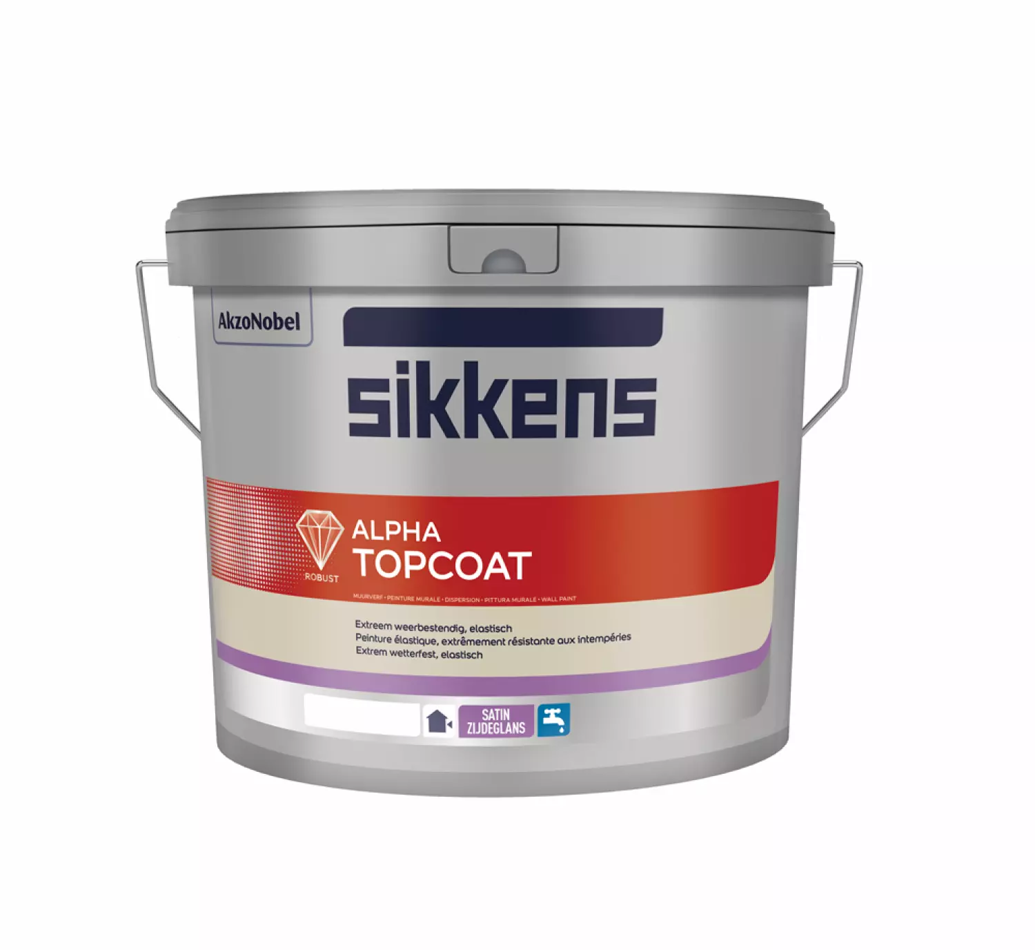 Sikkens Alpha Topcoat - op kleur gemengd - 5L
