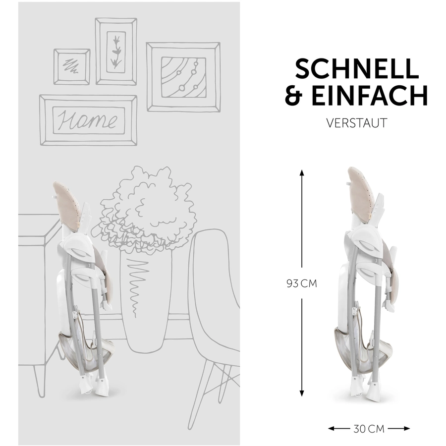 Hauck Hochstuhl Sit N Relax Winnie the Pooh Beige