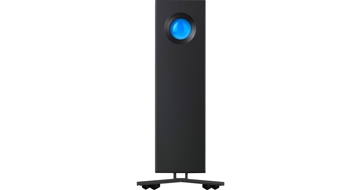 LaCie14TB d2 Professional externe harde schijf  (Zwart, USB-C 3.2 Gen 1)