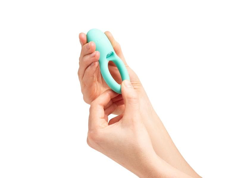 Amorelie Penisring mit Vibration «Dance» Türkis Hochwertiges Sextoy