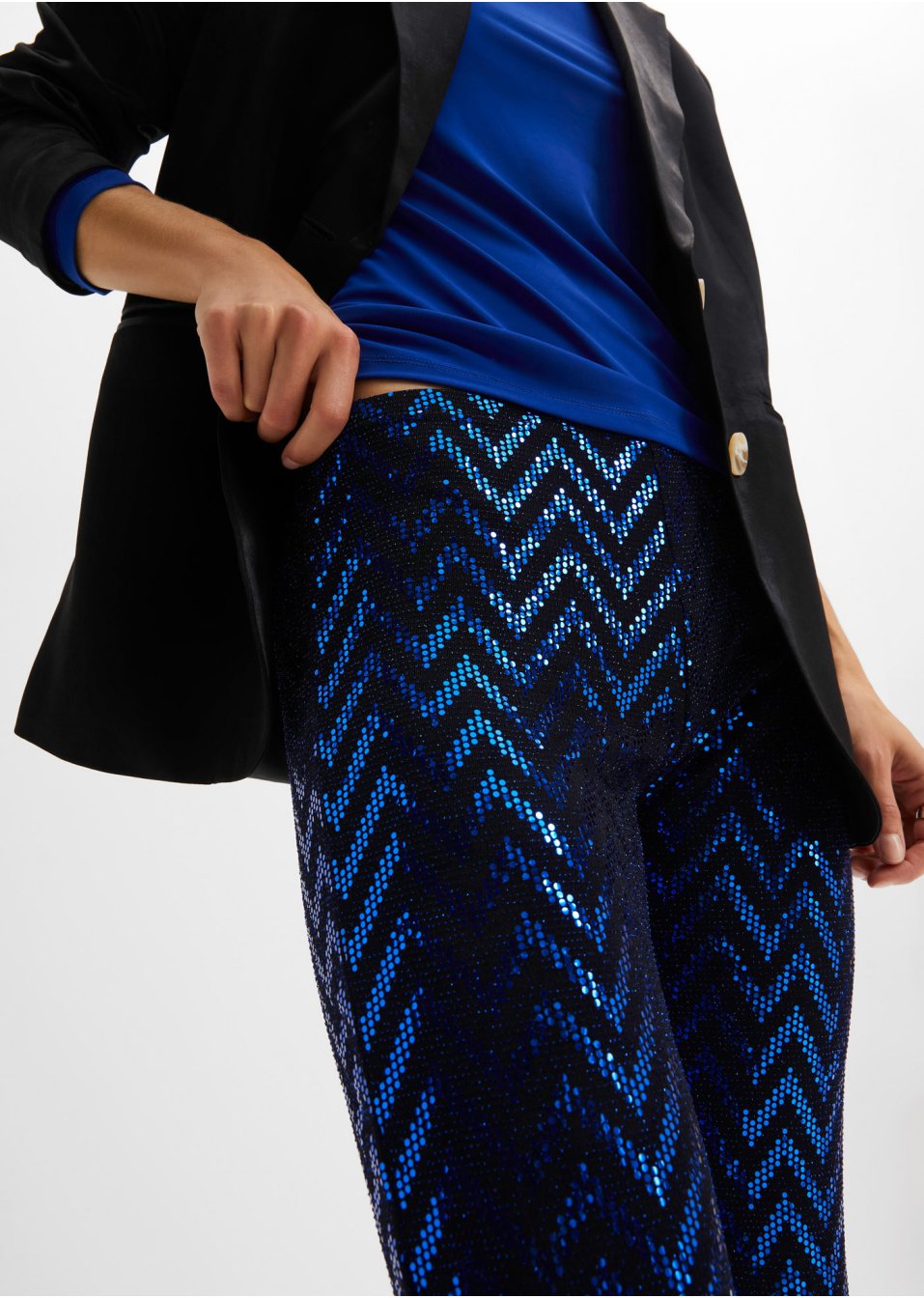 Pantalon à sequins