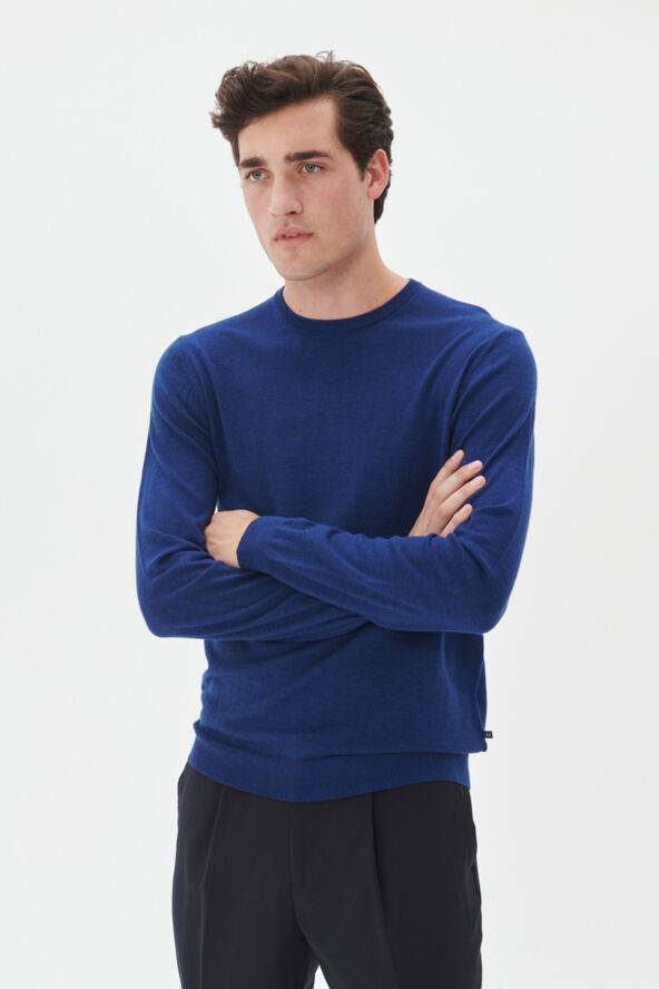 Matinique Margrate Merino Navy peony melange
