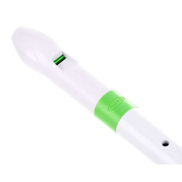 Nuvo Soprano Recorder white-green