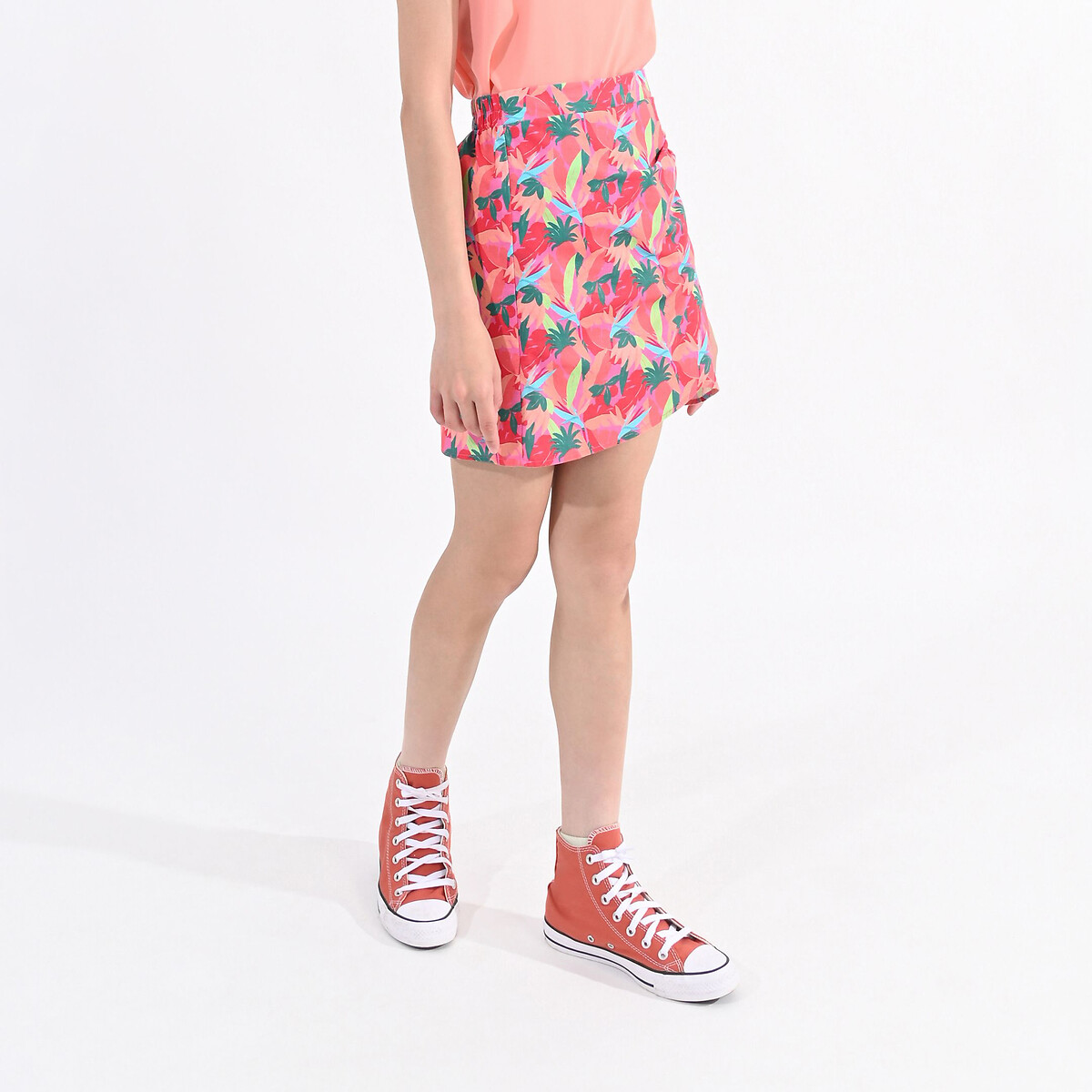 LILI SIDONIO<br>Saia curta, estampada