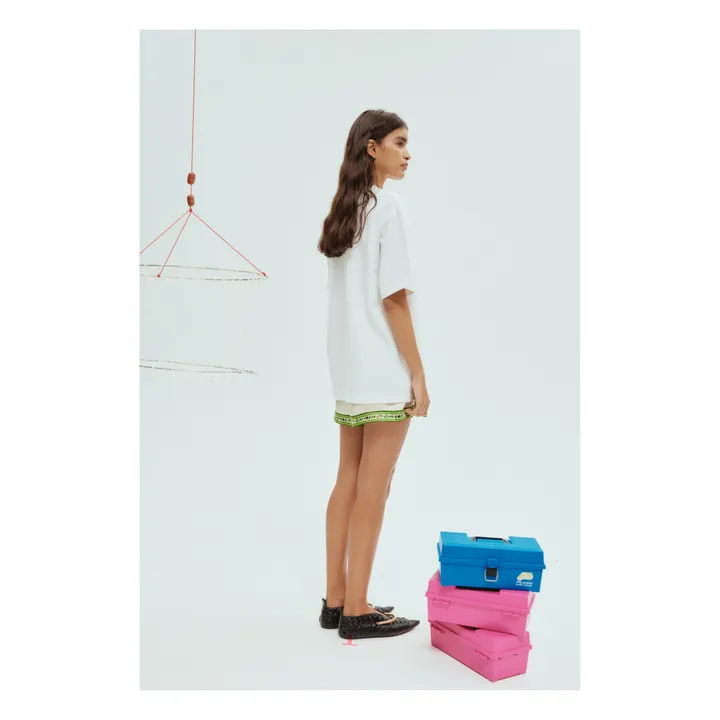 Alémais T-shirt Coral Bay Coton Bio | Ecru