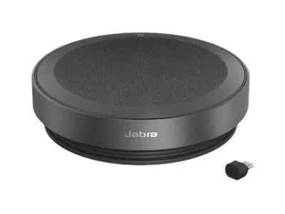 Jabra Speak2 75 MS - Konferencetelefon håndfri - Bluetooth - trådløs - USB-A, USB-C - mørkegrå - Certified for Microsoft Teams Rooms, Optimized for Microsoft Teams, Microsoft Swift Pair Certified