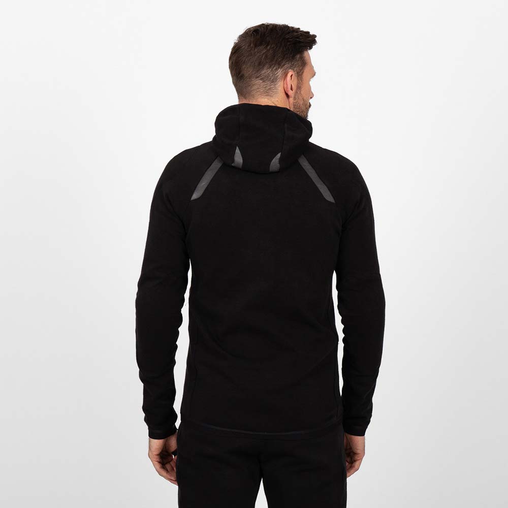 knox - Sweat zippé Shield Noir