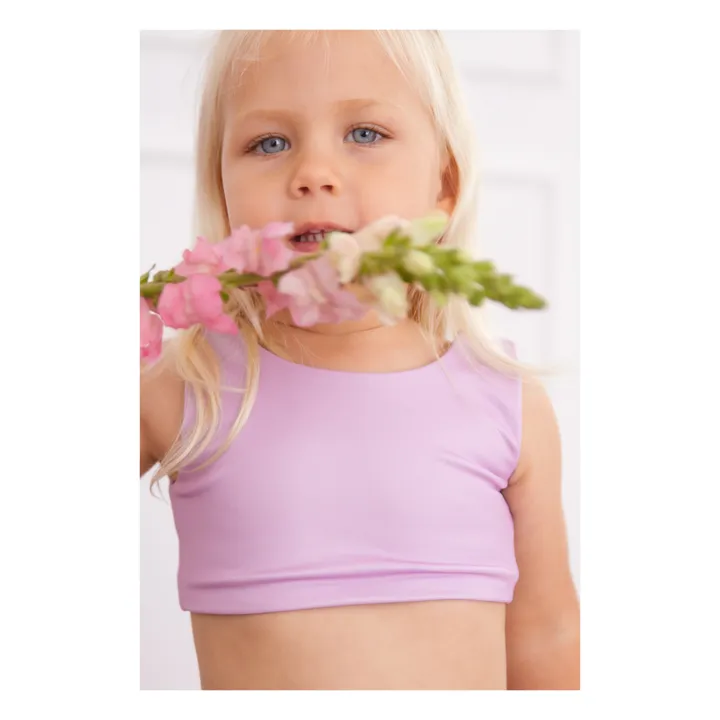 Ina Swim Maillot de Bain 2 pièces Matière Recyclée Arla | Mauve
