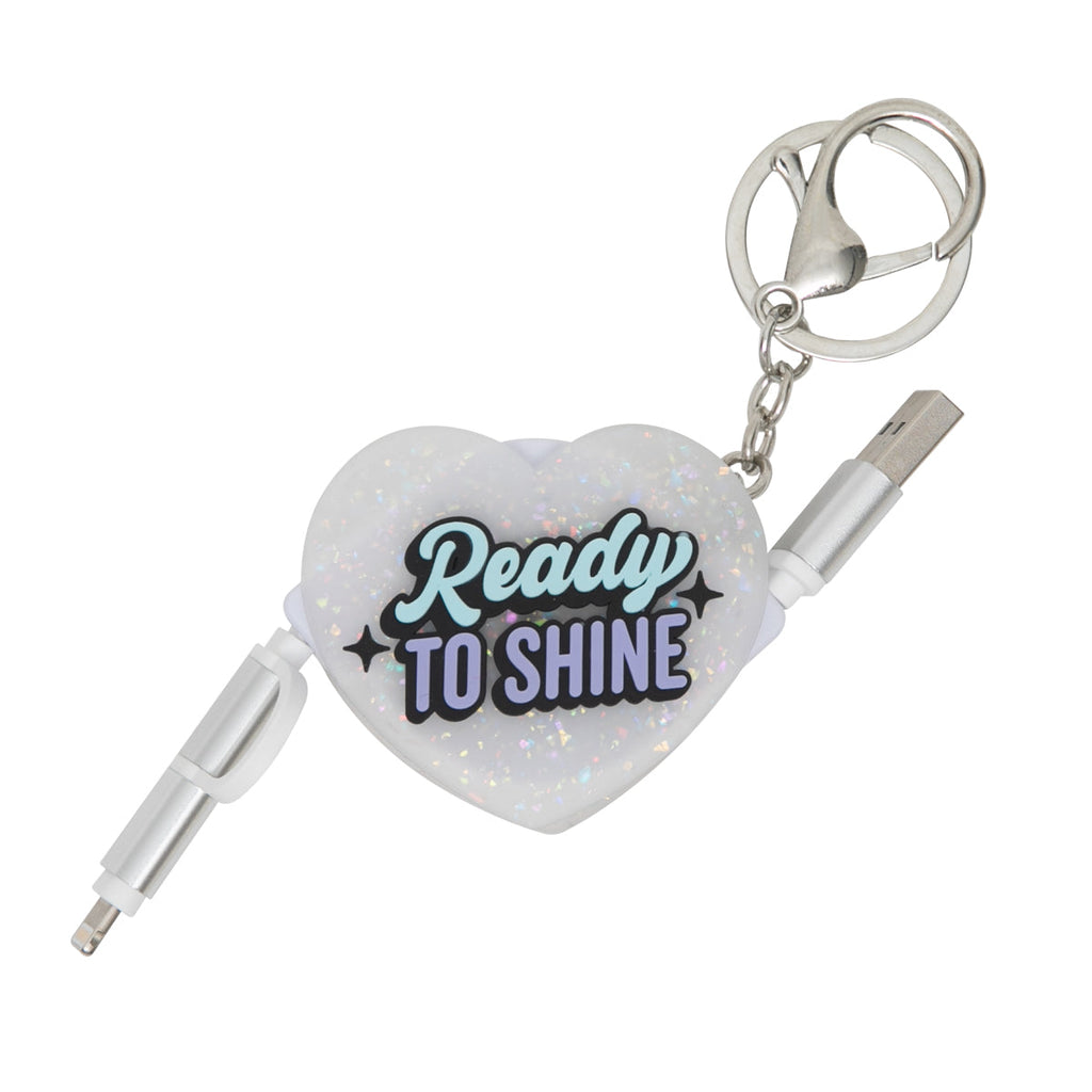 Porta-Chaves com Carregador - Ready To Shine