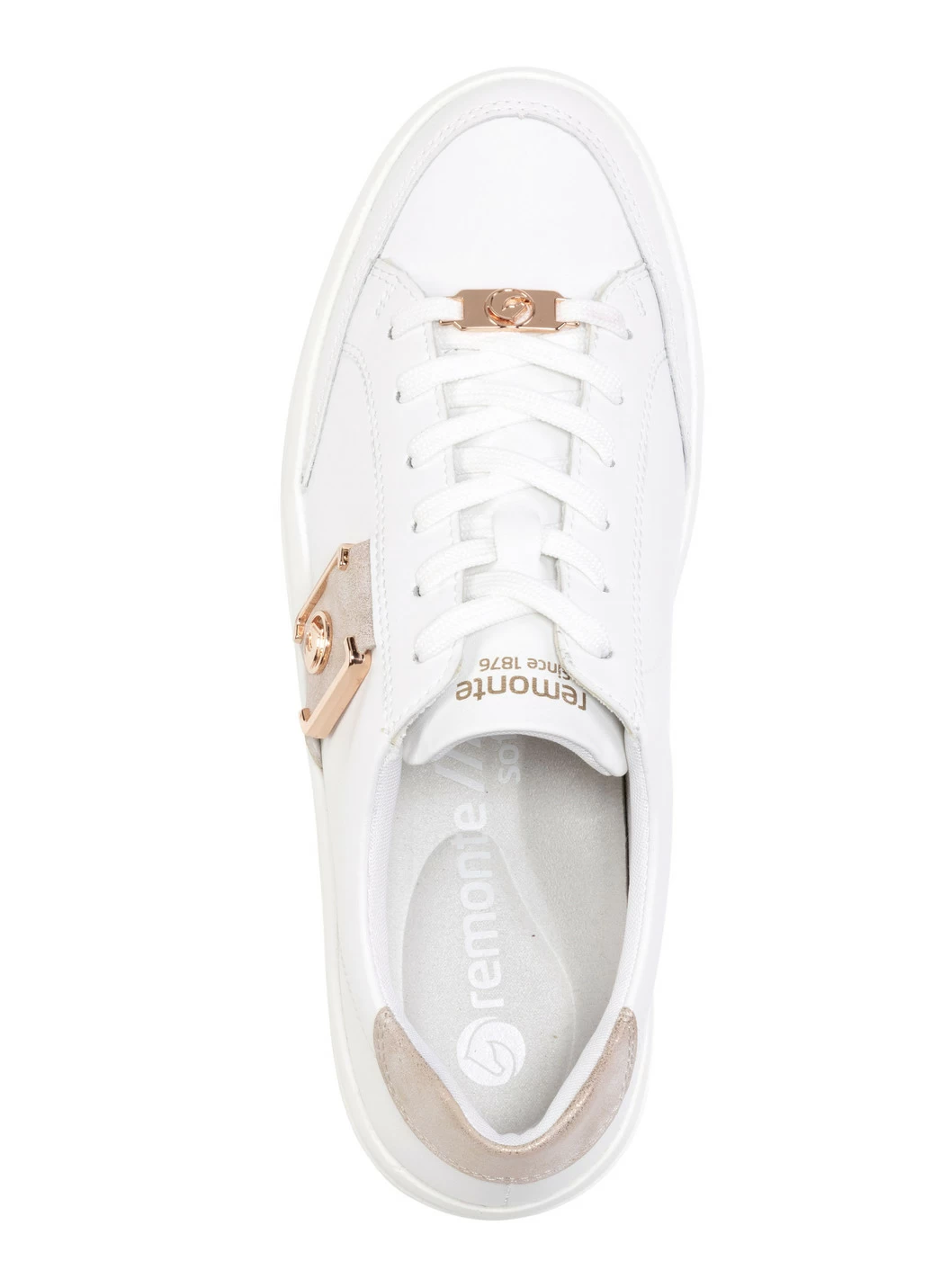 Remonte Sneaker mit Metallic-Besätzen