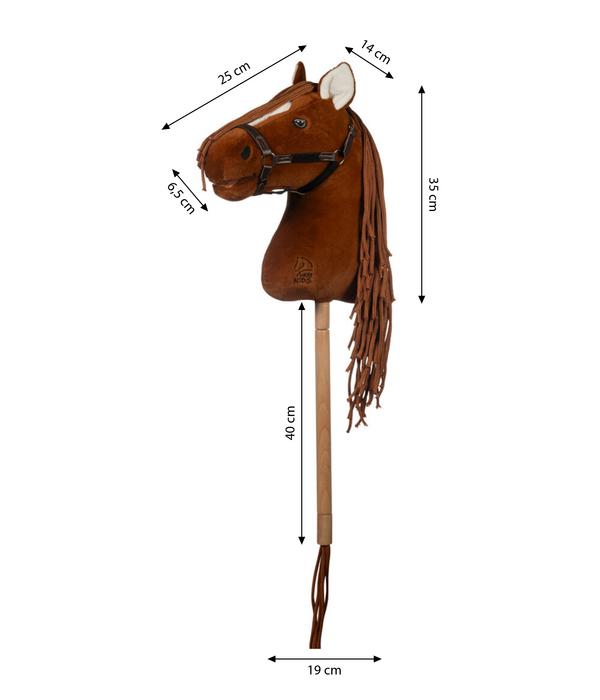 HKM KIDS Hobby Horse Premium, Dunkelfuchs