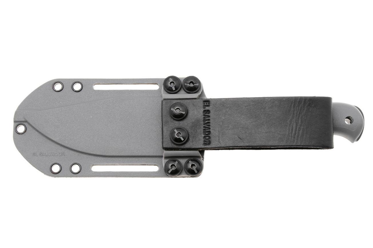 Condor Fighter Knife CTK1831-4.9RGHC Cerakote 1075, Rhino Gray Polypropylene, vaststaand mes