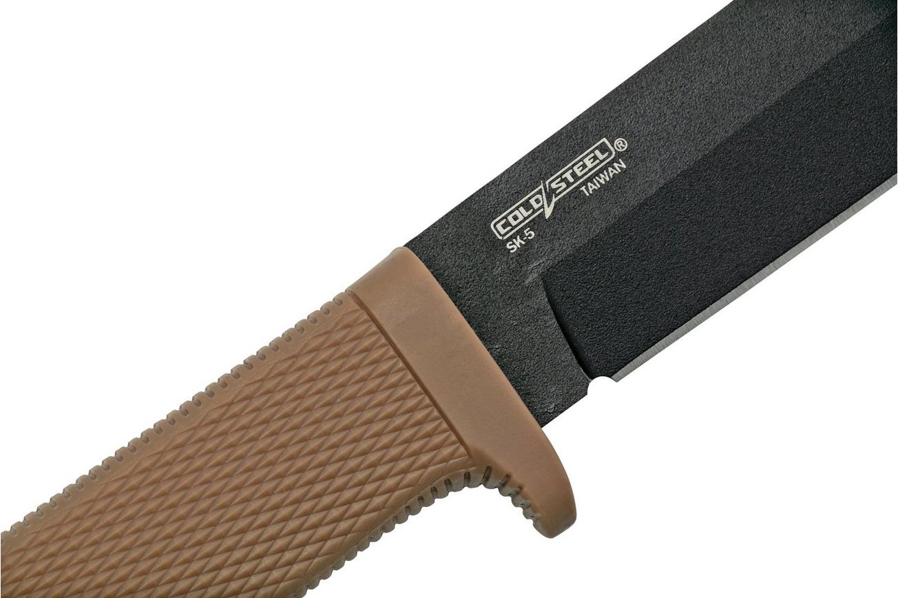 Cold Steel SRK Compact 49LCKDDTBK Desert Tan, survivalmes