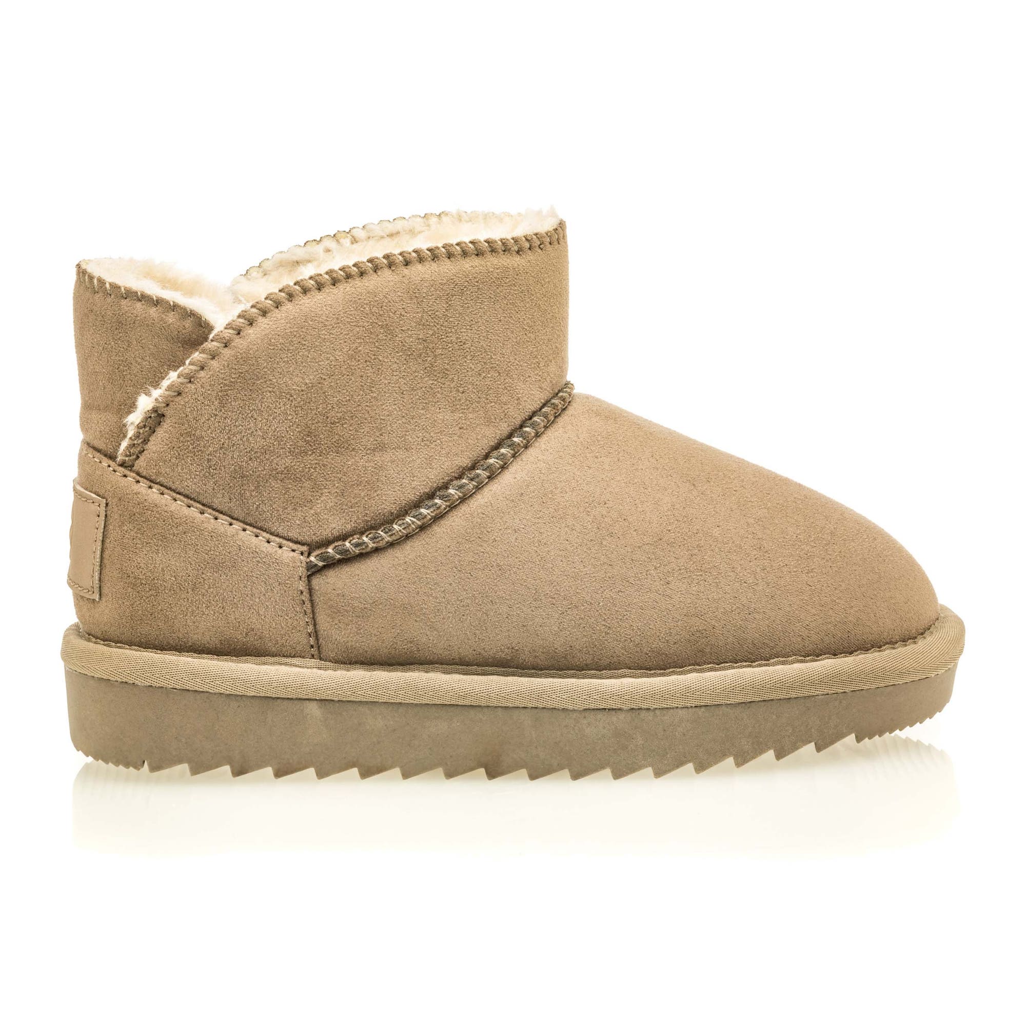 Bottines Fille taupe