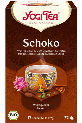 YOGI TEA Schoko Aztec Spice<br>17 × 2.2 g, Beutel