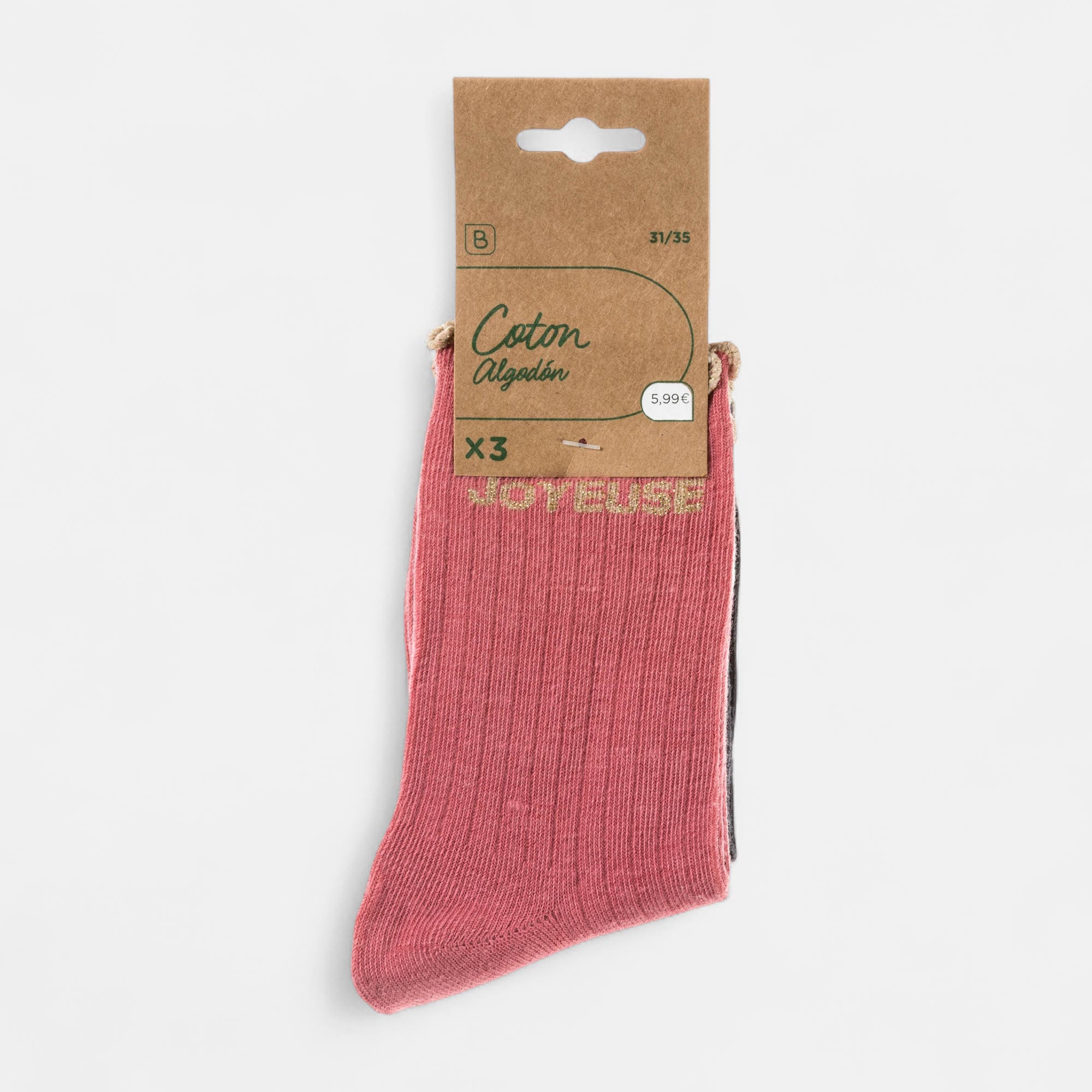 Chaussettes Enfant rose