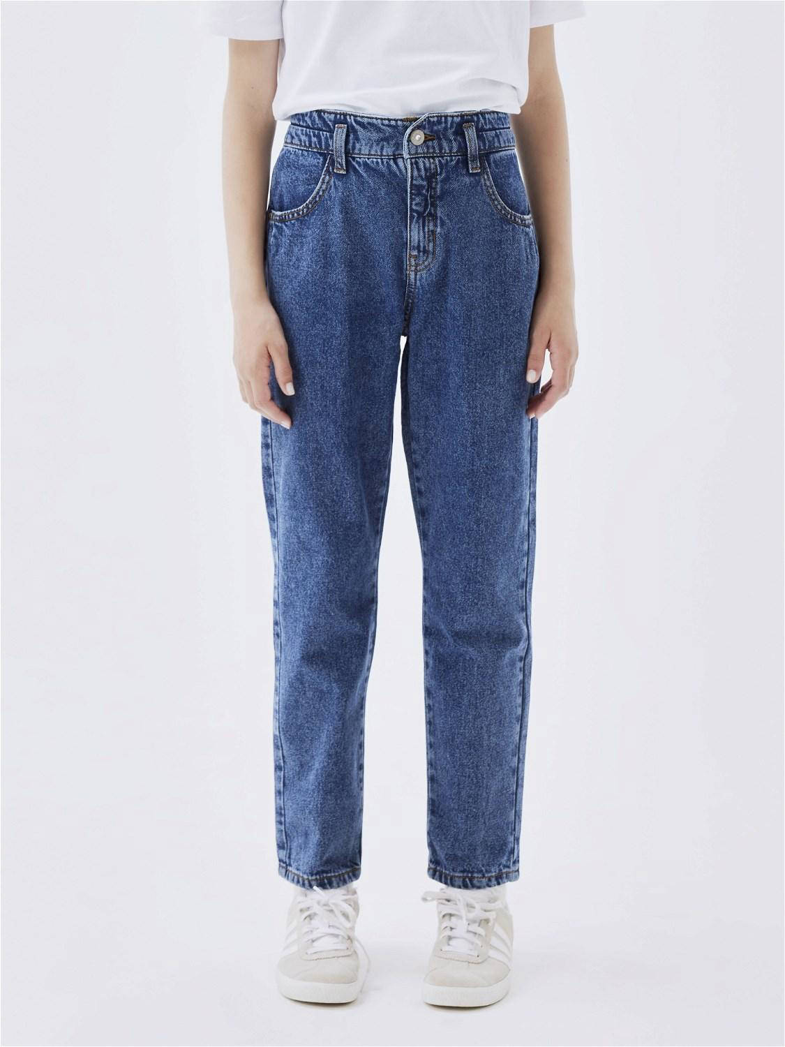 NAME IT mom jeans NKFBELLA medium blue denim