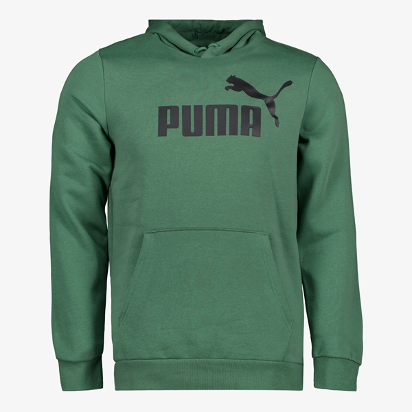 Puma ESS+ Col 2 Big Logo heren hoodie groen