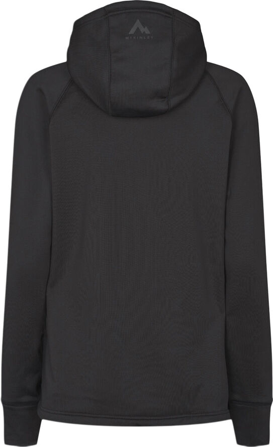 MCKINLEY Birch Stretch Fleece Hættetrøje Sort