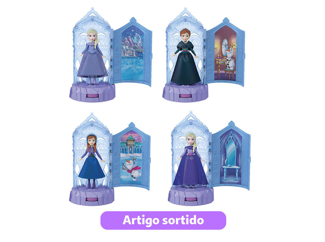 MINI CASTELO GELO FROZEN MODELOS SORTIDOS