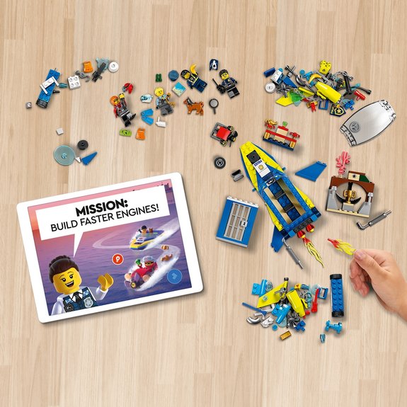 Missions des détectives de la police sur l'eau LEGO CITY 60355