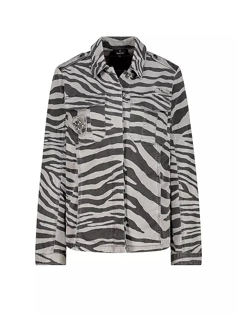 MONARI Overshirt grau