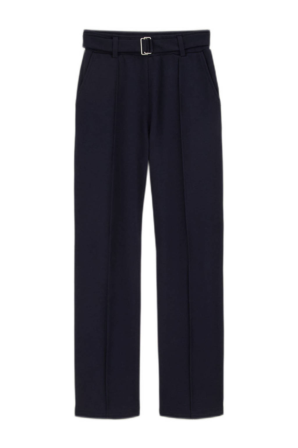 WE Fashion broek donekrblauw