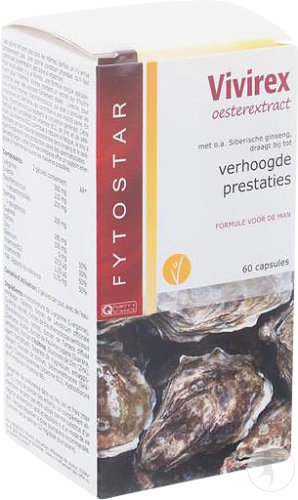 Fytostar Vivirex Extrait D'Huîtres 60 Gélules