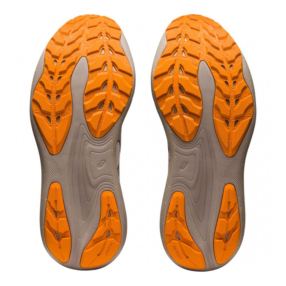 Asics GEL-NIMBUS 25 TR - Chaussures running Homme nature bathing/neon lime