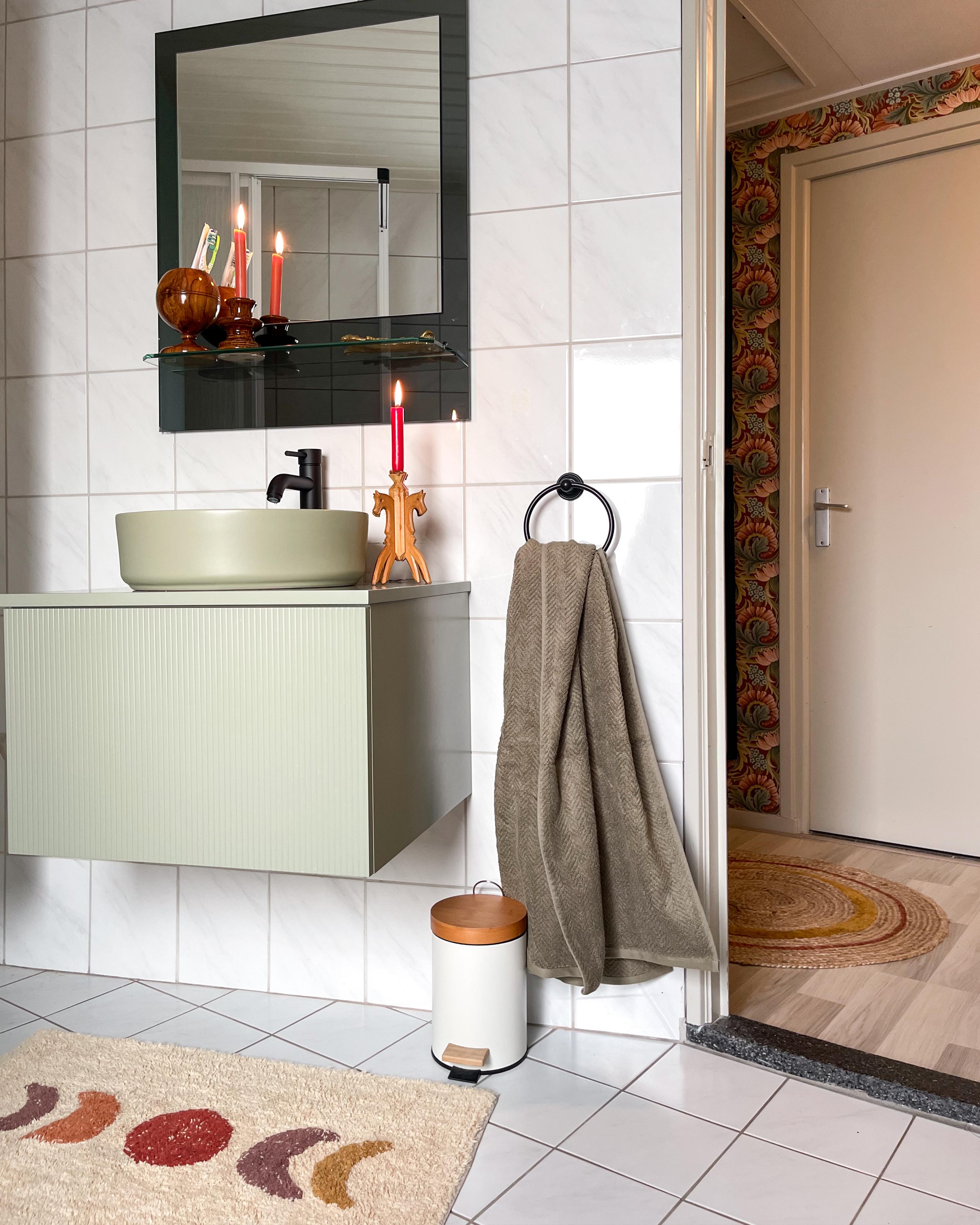 Badmat ESME Beige 50 x 80 cm Katoen