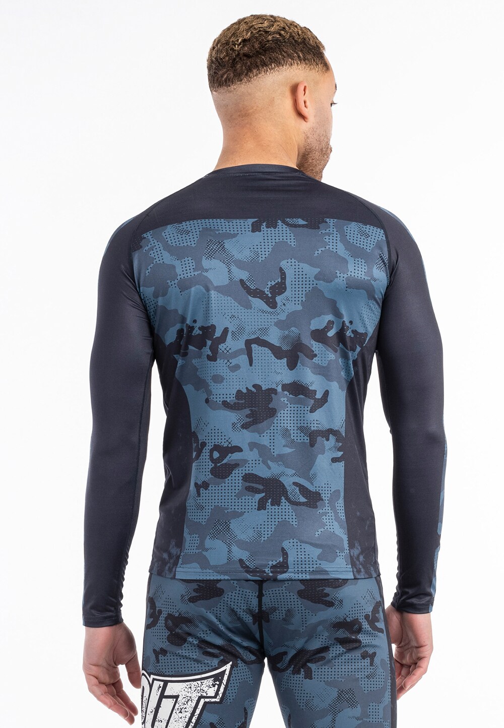 Tapout Herren langärmeliges Funktionsshirt schmale Passform DUNCAN