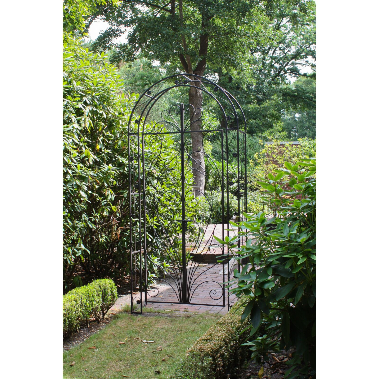 Pforte BAGANA - rostfarben - 229 cm