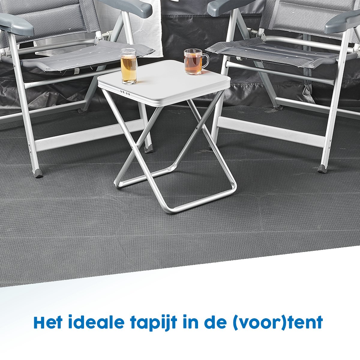 ProPlus Tenttapijt 250 x 300 cm - Anthracite