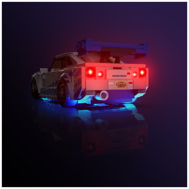 Light My Bricks™ 2 Fast 2 Furious Nissan Skyline GT-R lyskit