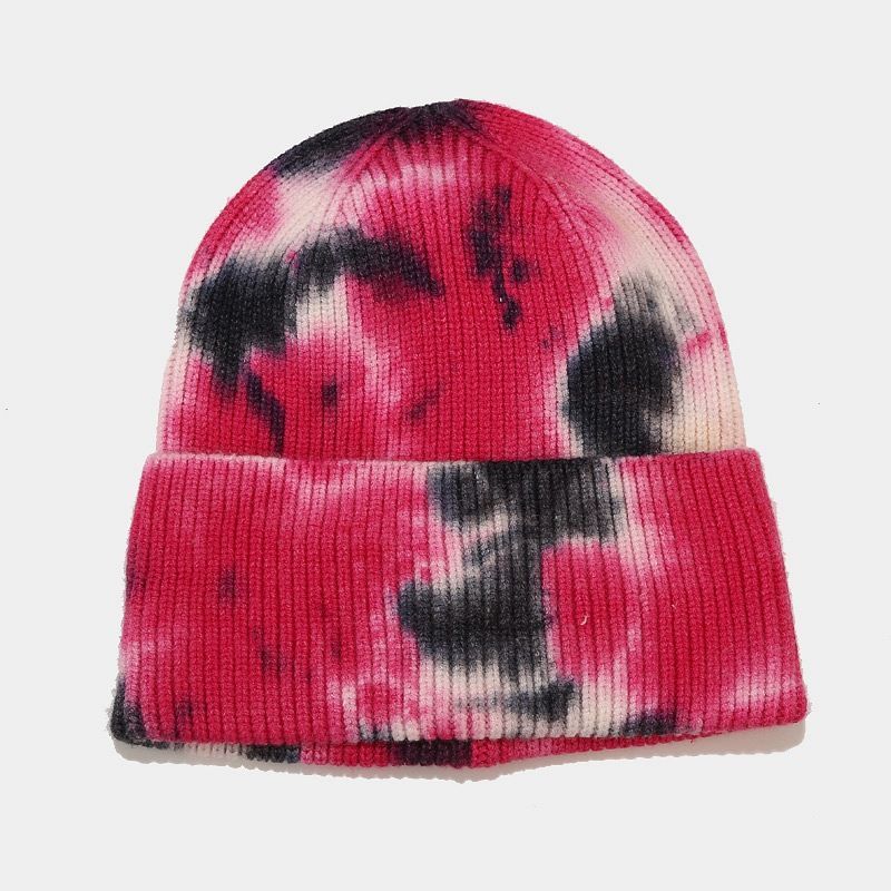 KOKOBOLA - Tie-dye gebreide muts