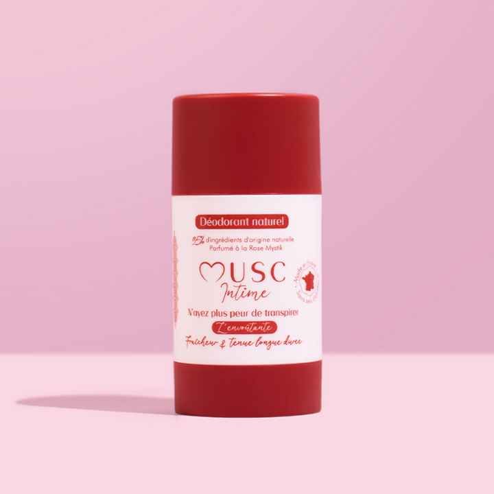 Déodorants naturels - L'Envoûtante - Rose - 2 x 50 g