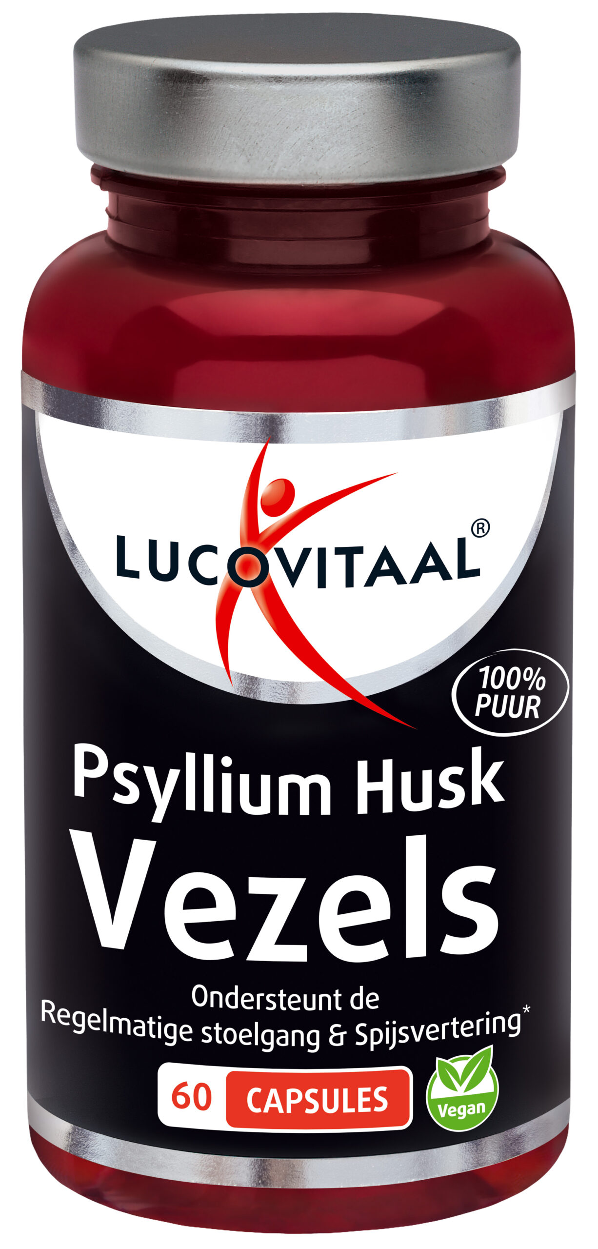 Lucovitaal Psyllium Husk Vezels (60 capsules)