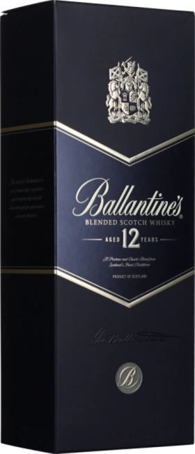 BALLANTINES 12 YEARS 1LTR