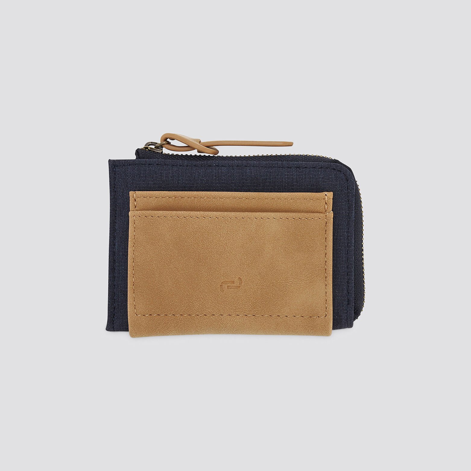 Portefeuille cuir Bleu foncé