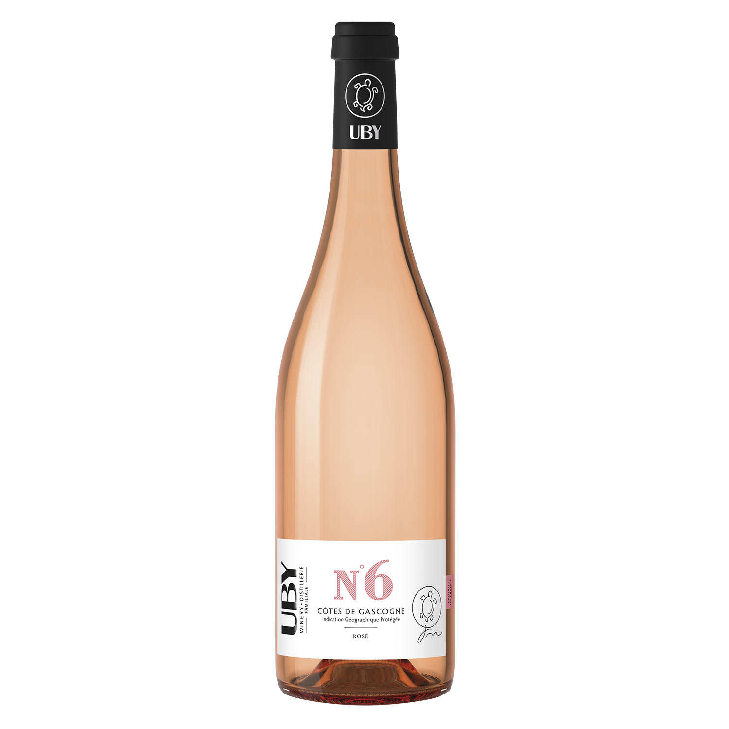 UBY N°6 vin Rosé de gascogne