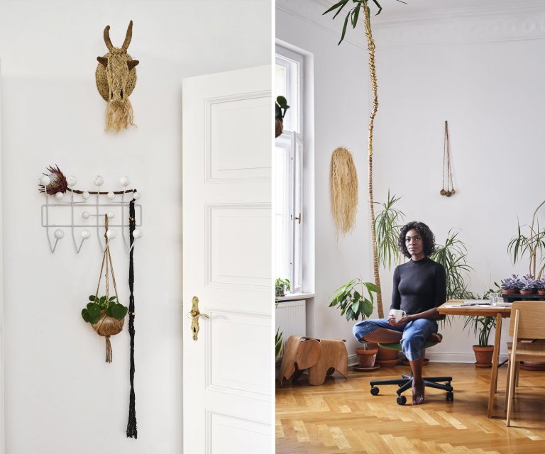 Vitra Chaise Tout Bois stoel naturel eiken