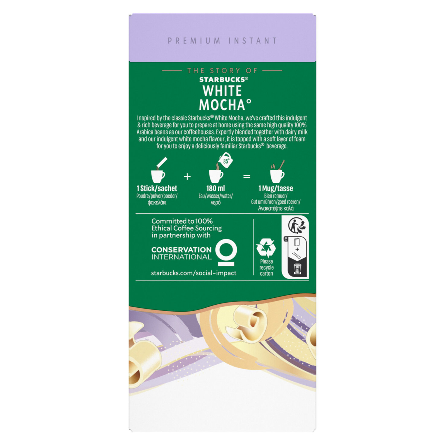 Starbucks White Mocha 5 Portionen