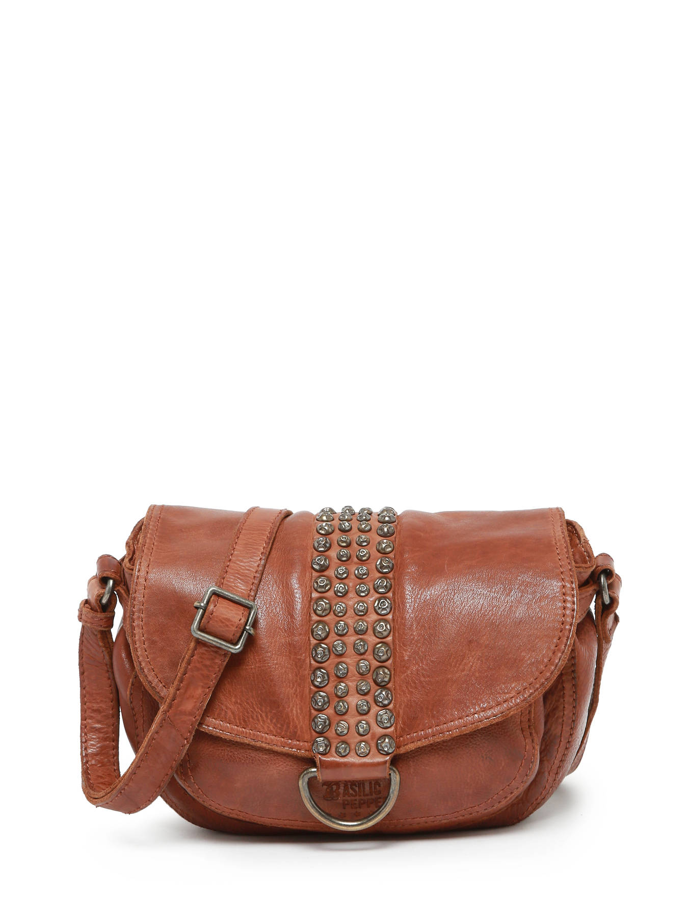 Sac bandoulire Toscane cuir BASILIC PEPPER