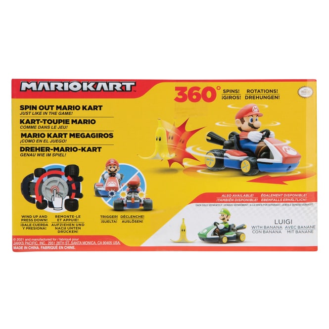 Super Mario - Spin Out Mario Kart - 1 Stück