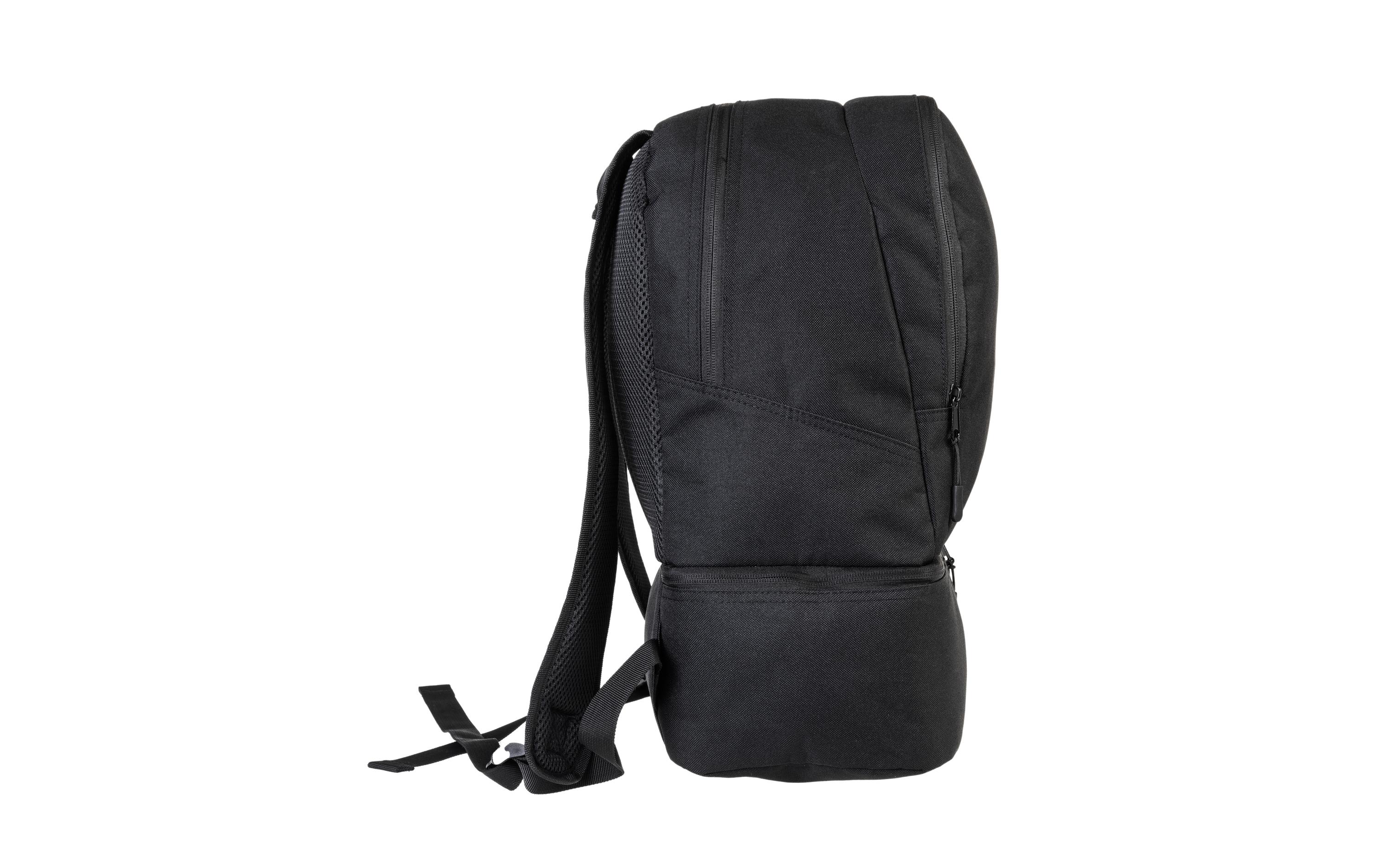 Rucksack 25 l, SchwarzSportrucksack mit Schuhfach