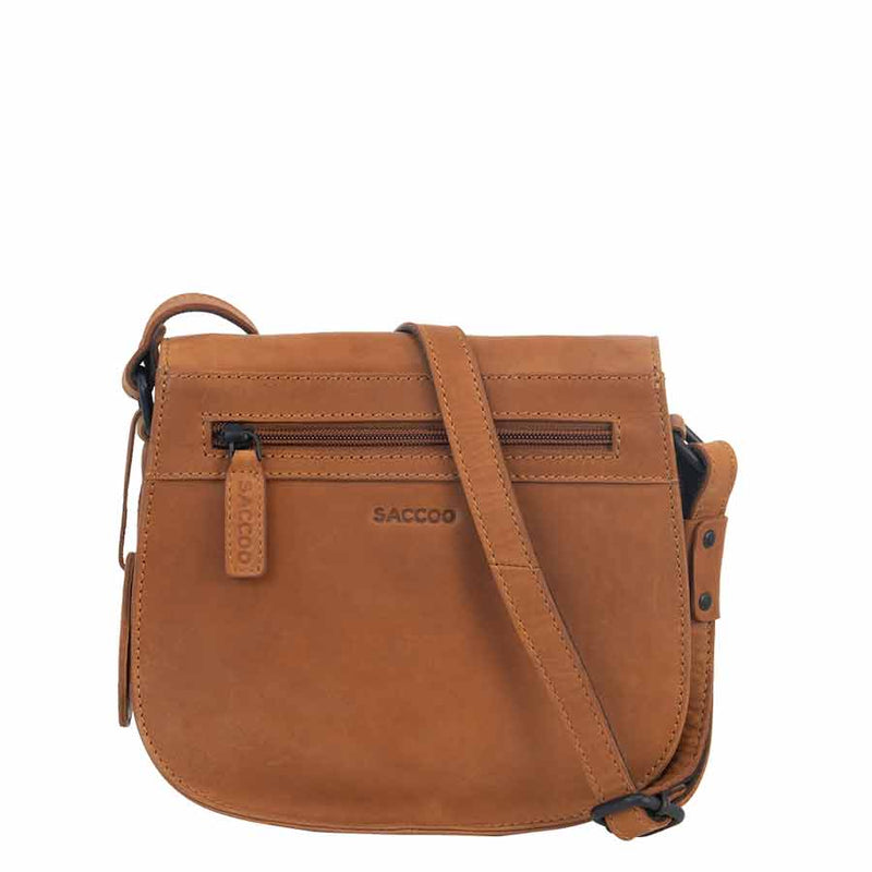 Saccoo Brazil Crossbody / Schoudertas Donkerbruin