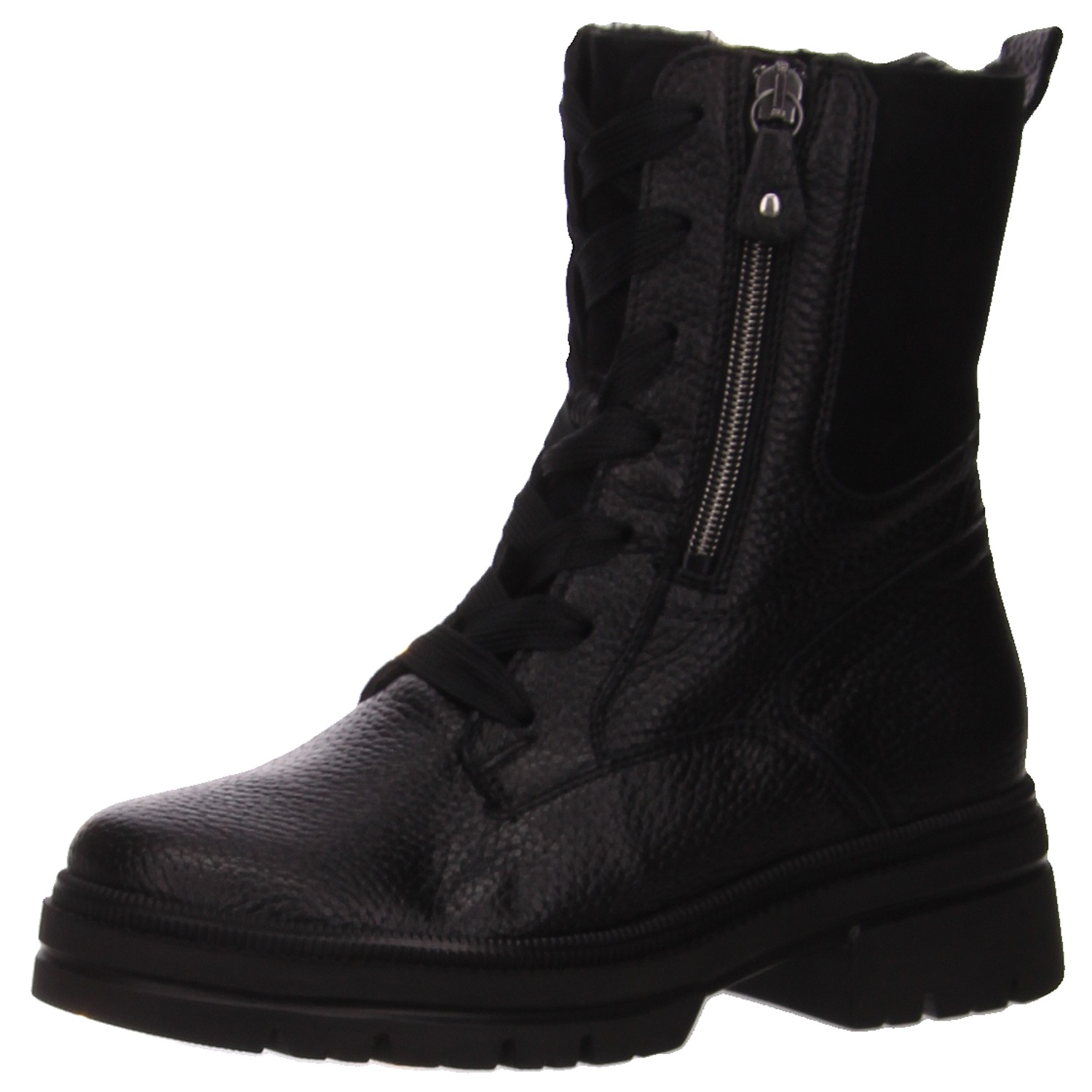 Waldläufer Boots schwarz schwarz